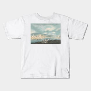 Rochester, Kent- from the North by Thomas Girtin Kids T-Shirt